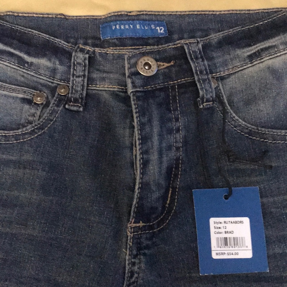 slim straight jeans color Brad jeans